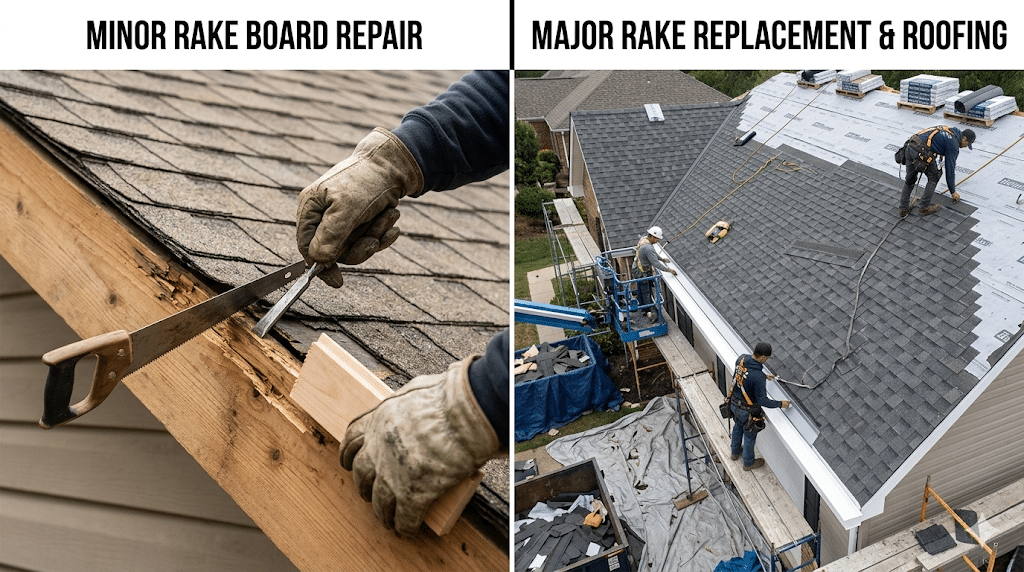 Roofing Left Rake What Is a Roof Rake and Why Does It Matter for Your North Texas Home ...